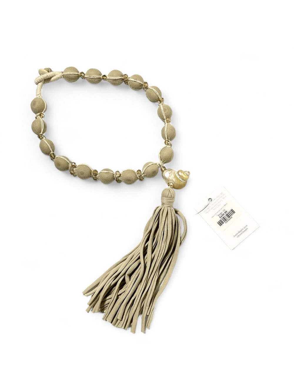 NEW Mare Sole Amore Luna Necklace OS Statement Boho Natural Lagenlook Beachy